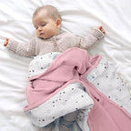 lulumoon Muslin Baby Blanket for Girls: Soft Lightweight Toddler Blanket - Image 2