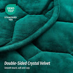 Wemore Weighted Lap Blanket 7lbs, 24"x29" Small Travel Blankets for Adults - Image 4