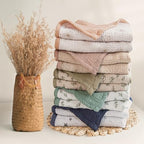 lulumoon Muslin Baby Blanket for Boys: Cotton Toddler Blanket for Daycare - Image 6