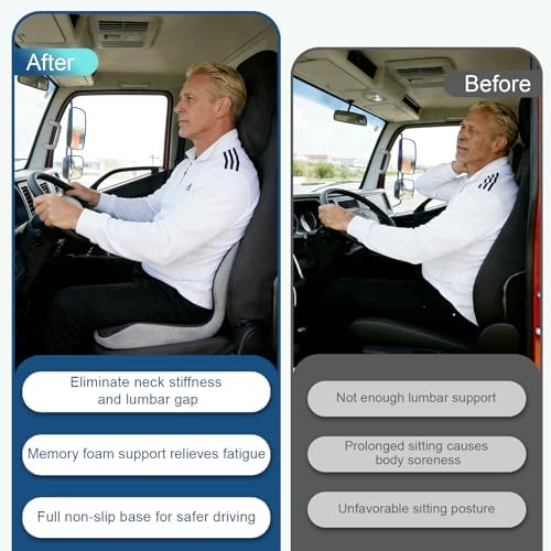 Truck Driver Seat Cushion, Cushion for Car Seat Driver for Comfort. - Image 5