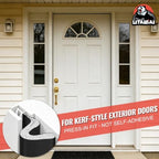 Litaibai 60 ft Kerf Weather Stripping Door Seal for Exterior Doors, Black - Image 6