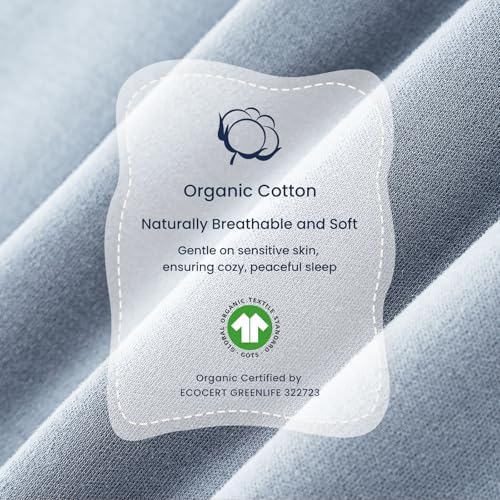 KaiyaBaby Organic Cotton Baby Sleep Sack, Long Sleeve 3.5 TOG, 0-6M - Image 4