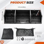 GEARLAST 56" Truck Bed Cargo Box Organizer Slider Storage Loader System - Image 2