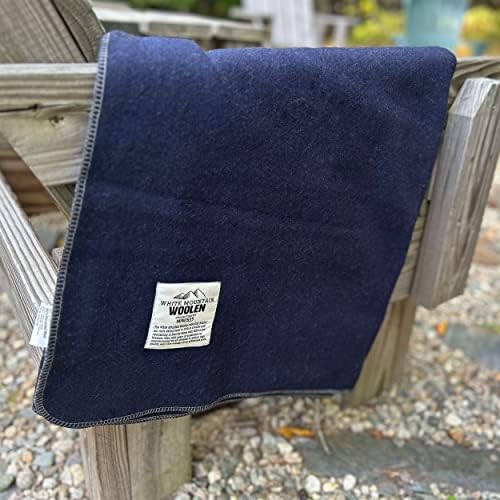Lodge Twin Blanket - 80% Recycled Wool - Buffalo Plaid - Warm Throw Blanket - Thick - Washable - 65W x 90L - Charcoal Gray - Image 6