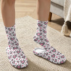 House Slippers for Women Washable Closed Toe with Cute Socks - Image 4