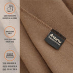 Arcturus Bighorn 100% Virgin Wool Blanket | Heirloom-Quality Wool Bedding for Home & Cabin | Warm, Thick & Durable | Twin, Queen & King Sizes (Mocha, King) - Image 2
