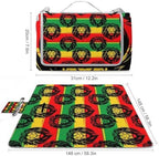 Waterproof Foldable Picnic Blanket for Beach Camping Grass Lawn Park Picnic Mat Family Travel Mat - Image 2