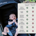 Colugo Compact Stroller+ Lightweight Travel Stroller, 16 lbs, One-Hand Fold - Image 4