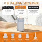 2-Pack Vacuum Compression Travel Bag with Pump - Image 7