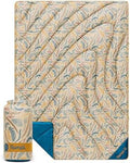 Rumpl Original Puffy Compact Throw Blanket, Mustard Fern by Rumpl