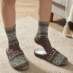 House Slippers for Women Washable Closed Toe with Cute Socks - Image 4