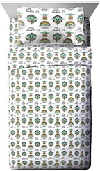Star Wars Mandalorian Grogu Twin Comforter Set 4 Piece Kids Bedding, Gray - Image 3