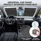 Blackout Blind Shade with Suction Cups, No Drill Roller Window Curtains - Image 4