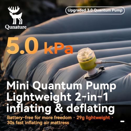 Mini Air Pump, Battery-Free Type-C, 5KPa/400L/min, 29g, Inflation for Air Mattress - Image 3