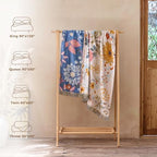 LUTBM Boho Throw Blanket for Couch 50"x60", Cotton Decorative Bed Throws - Image 6