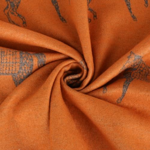 EXTREE Scarfs for Women Pashmina Silky Shawl Wrap for Evening Dressing Blanket Open Front Poncho Cape - Image 2