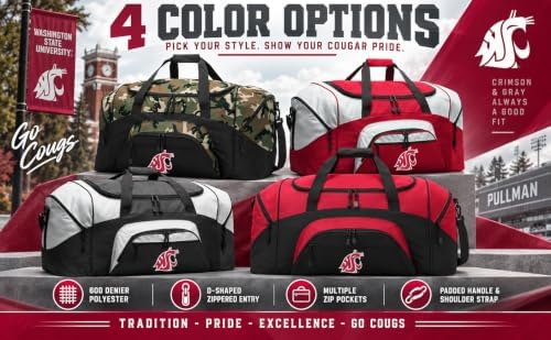 Washington State Duffel Bag, Large - Image 3