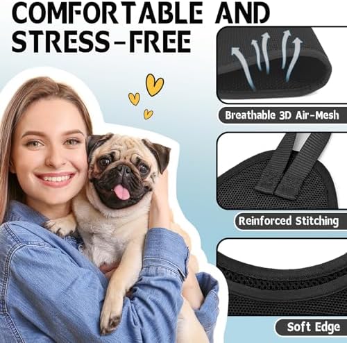 Supet Dog Grooming Hammock for Nail Trimming, Pet Grooming Hanging Harness - Image 4