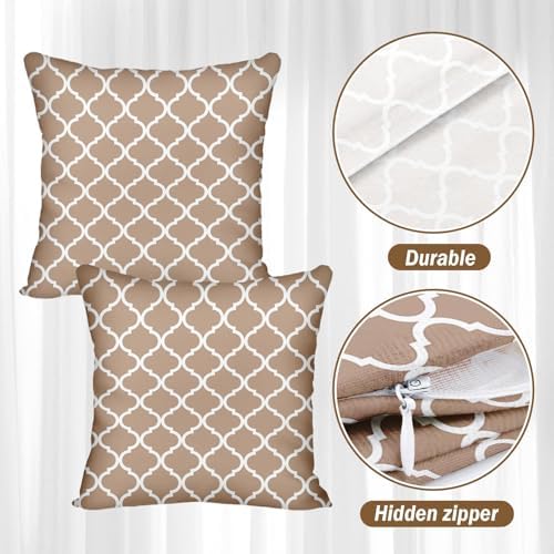 Britimes RV Dinette Cushion Covers Set, 6 Pack, for Camper, Geometric Camp - Image 6