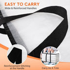 HomeHacks Moving Bags, Heavy Duty Storage Bags for Clothes, 8 Pack 76L - Image 6