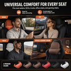 Universal Memory Foam Car Headrest Neck Pillow, Ergonomic Cushion，06：4pc - Image 6