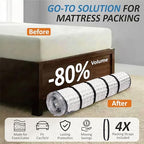 Foam Mattress Vacuum Bag with 4 Adjustable Straps, Queen/Full/Full-XL - Image 2