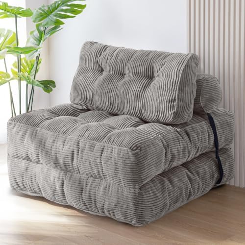 MAXYOYO Folding Sofa Bed, Convertible Chair Bed with Pillow by MAXYOYO
