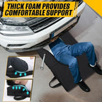 BALAPET Thick Supportive Foam Mechanical Mat to Lay On with Pillow, Waterproof Portable Mechanic Pad for Working Under Car with Carrying Handles,Suitable for Garage, Picnicking, Gardening - Image 2