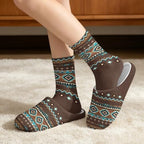 House Slippers for Women Washable Closed Toe with Cute Socks - Image 3