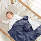 lulumoon Muslin Baby Blanket for Boys: Cotton Toddler Blanket for Daycare - Image 2