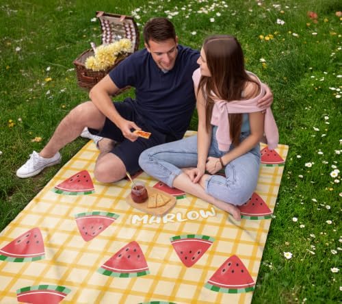 Custom Picnic Blanket, Personalized Waterproof Outdoor Blanket - Image 3