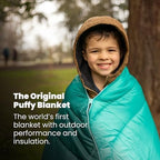 Rumpl Original Puffy Compact Throw Blanket, Mustard Fern - Image 2