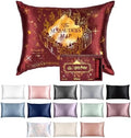 Blissy Silk Pillowcase - 100% Pure Mulberry Silk - 22 Momme 6A High-Grade Fibers - Silk Pillow Cover for Hair & Skin - Regular, Queen & King (Harry Potter - Marauder's Map, King) by Blissy
