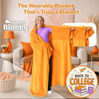 Super Blanky Wearable Blankets for Women & Men, Dorm Room Essentials, Gift for Her, Gifts for Women, Wife Birthday Gift Ideas - Image 3