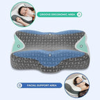 Elviros 2 Pack CPAP Pillow for Side Back and Stomach Sleepers - Image 4