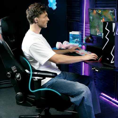 Seat Cushion for Office Chair, Ergonomic Cushion with Lumbar Support Pillow - Image 6