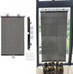 Blackout Blind Shade with Suction Cups, No Drill Roller Window Curtains by Unknown