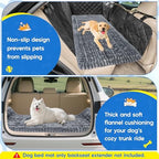 Dog Car Bed, Non-Slip Backseat Dog Bed Mat 50" L×24.6" W - Image 2