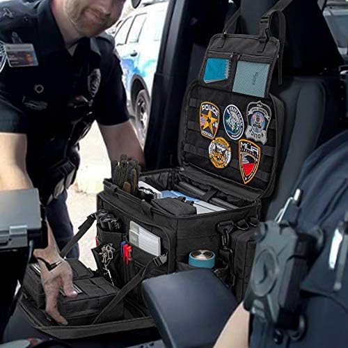 Trunab Patrol Bag Police Gear Car Front Seat Organizer for Law Enforcement - Image 2