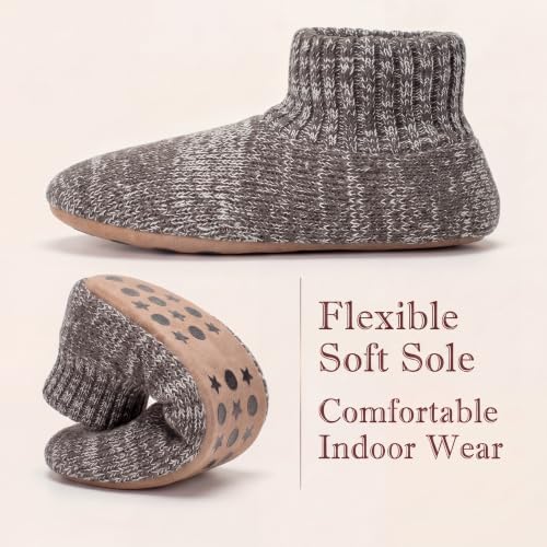 Cozylook Mens Slippers Soft Sole Indoor Slipper Socks - Image 4