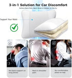 3 in 1 Lumbar Support Pillow Hugging Pillow with Blanket for Tesla - Image 2
