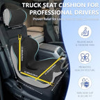 Truck Driver Seat Cushion Set, Dark Gray - Image 2
