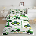 Feelyou Garbage Truck Bedding Set Cartoon Car Comforter Set for Kids Boys by Feelyou