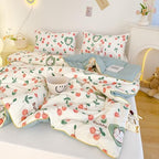 Simple Spring Comforter Full Size, Category A Maternal and Infant Grade Quilt Core - Healthy Warm Comfortable Comforter for Bedroom Living Room Bed Decor(J,200 * 230cm/79 * 91") by Unknown