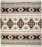 QISU Wool Blanket Throw | Large, Beautiful, Warm, Handmade in Ecuador by Local Artisans |94″ x 78″|Ultra-Soft, Hypoallergenic & Breathable | Non-Itchy or Scratchy Fabric(Blue Footed Bobby) - Image 3