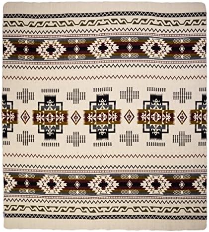 QISU Wool Blanket Throw | Large, Beautiful, Warm, Handmade in Ecuador by Local Artisans |94″ x 78″|Ultra-Soft, Hypoallergenic & Breathable | Non-Itchy or Scratchy Fabric(Blue Footed Bobby) - Image 3