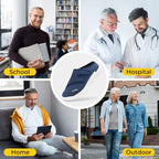 FitVille Orthopedic Slippers for Men with Arch Support, Extra Wide Slip-On Design for All-Day Comfort Ideal for Diabetes, Neuropathy, Swollen Feet & Lymphedema - Image 2