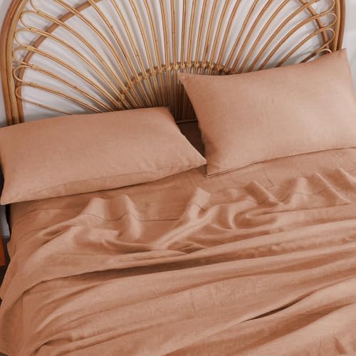 100% French Linen Pillowcase Set of 2, Breathable Envelope Closure Soft Linen Pillow Cover,Soft Luxury Hotel & Home Use, Gift - Image 6