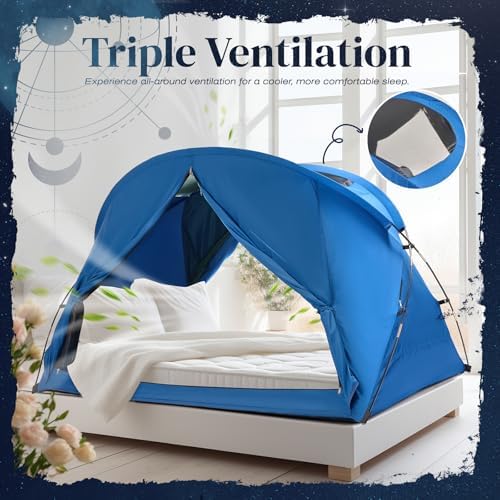 uniHimal Bed Tent Canopy, Full - Image 3