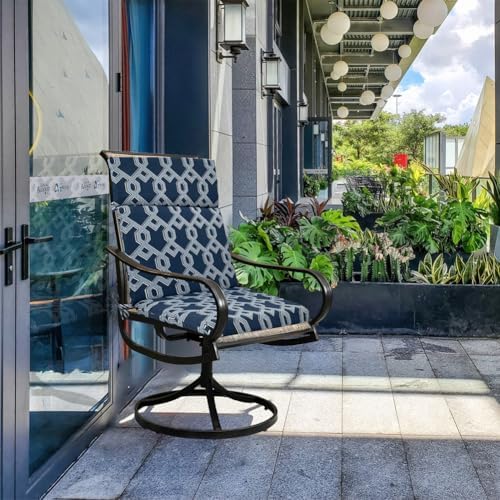 Outdoor Indoor Water Resistant Seat Cushion Backrest Back Deep Chair Cushion for Patio, Lawn, Camping, Beach, Picnic, Travel, Office, Sofa, Chair - Image 5